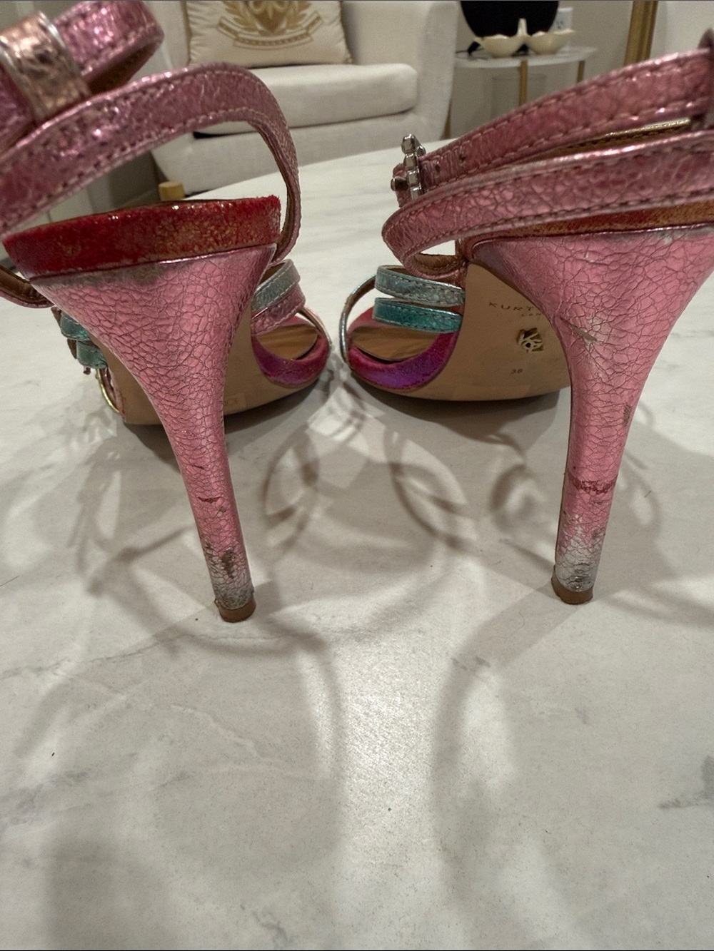 Kurt Geiger London Pierra Strappy Sandal - Picture 4 of 4